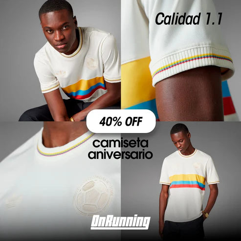 CAMISETA COLOMBIA CENTENARIO