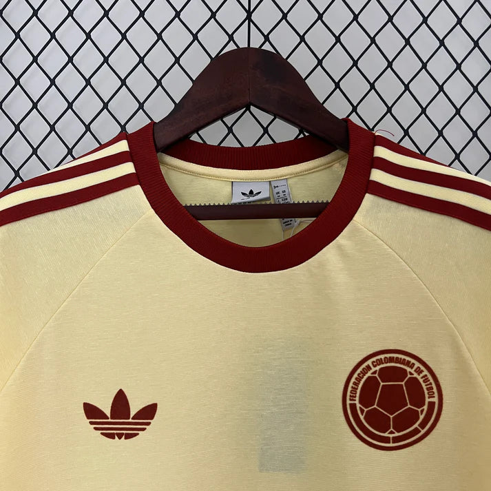 CAMISETA SELECCIÓN COLOMBIA VERSION RETRO 3A