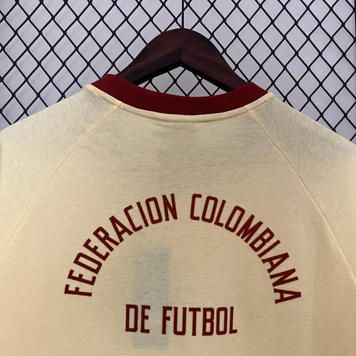 CAMISETA SELECCIÓN COLOMBIA VERSION RETRO 3A